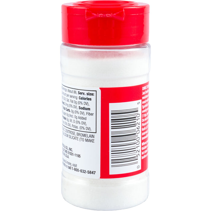 McCormick® Non-Seasoned Meat Tenderizer, 3.37 oz