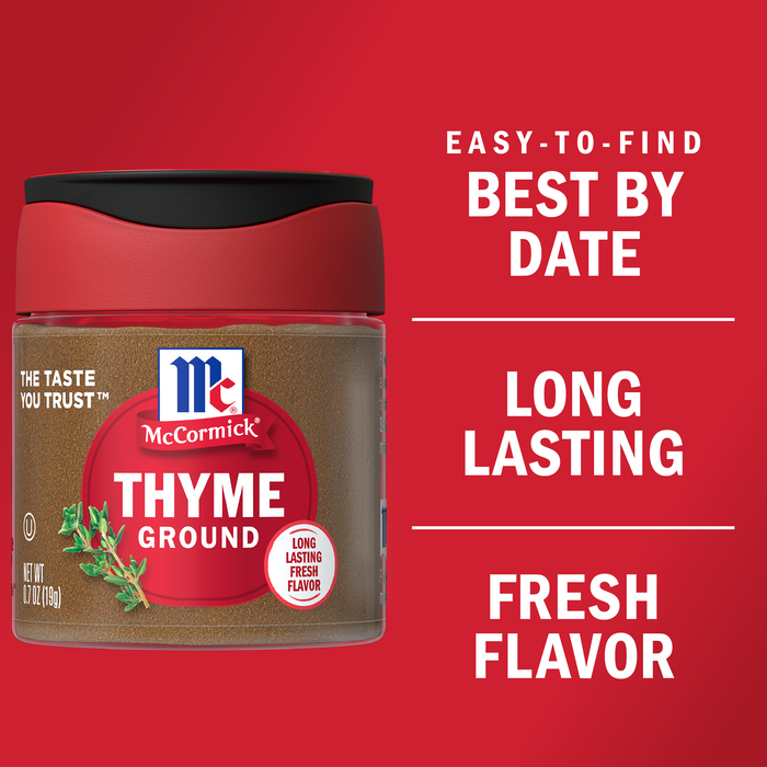 McCormick® Ground Thyme, 0.7 oz