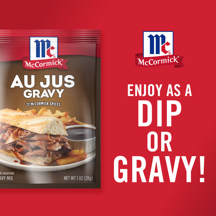 McCormick® Au Jus Gravy Seasoning Mix, 1 oz (6-Pack)