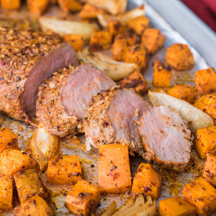 McCormick® Bourbon Pork Tenderloin & Vegetables One Sheet Pan Seasoning Mix, 1 oz (6-Pack)
