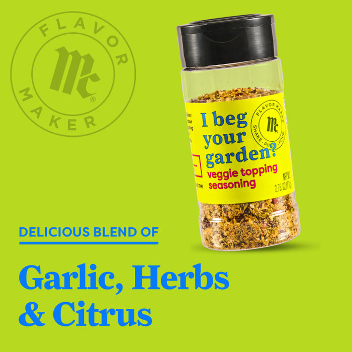 McCormick® Flavor Maker Veggie Topping Seasoning, 2.75 oz