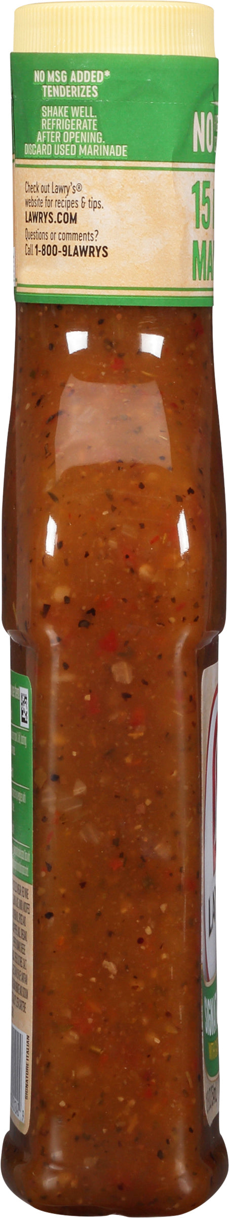 Lawry's® Signature Italian with Garlic, Onion & Herbs Marinade, 12 fl oz