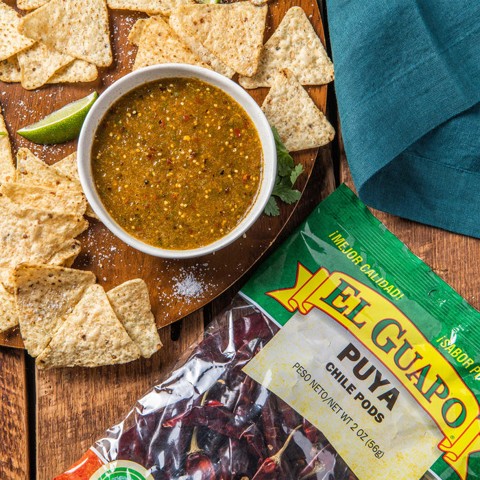 El Guapo® Whole Puya Chili Pods (Chile Puya Entero), 2 oz