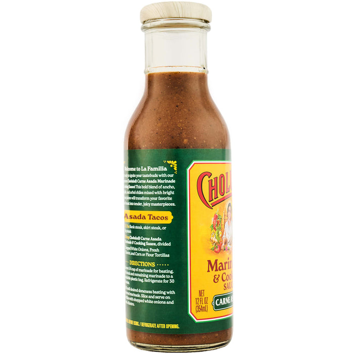 Cholula® Carne Asada Marinade & Cooking Sauce, 12 fl oz
