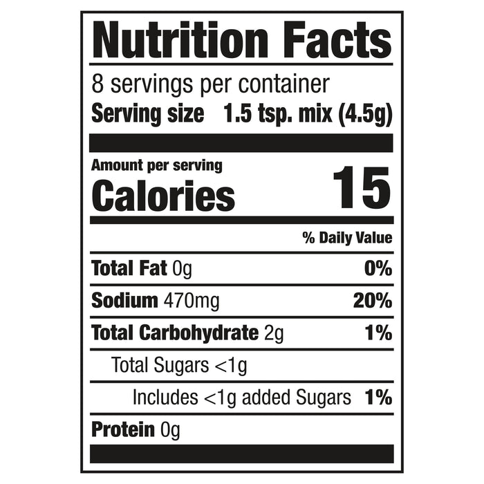 Cholula® Pork Carnitas - Mild Seasoning Mix, 1.3 oz (6-Pack)