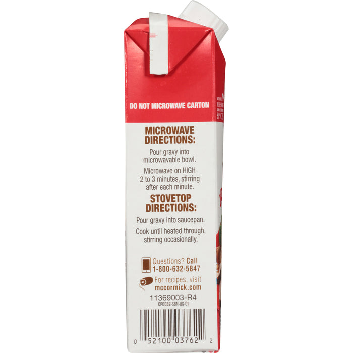 McCormick® Simply Better Beef Gravy, 12 oz