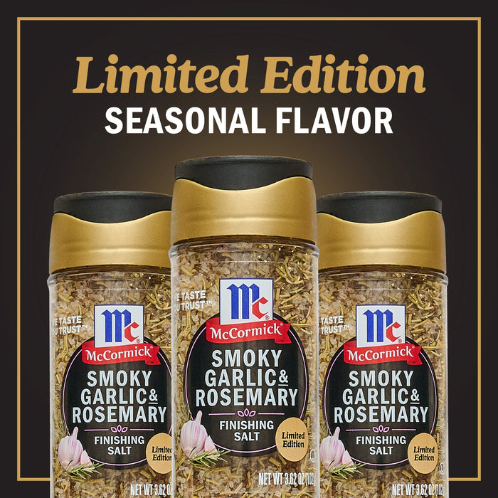 McCormick® Smoky Garlic & Rosemary Finishing Salt, 3.62 oz