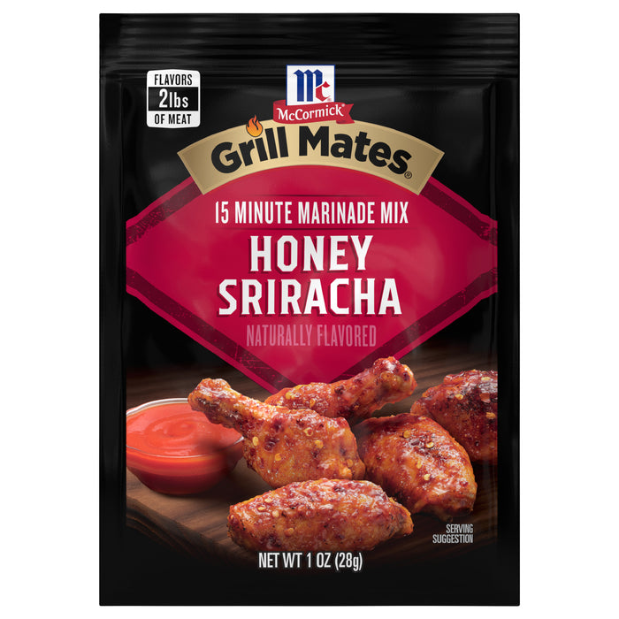 McCormick® Grill Mates® Honey Sriracha Marinade Mix, 1 oz (6-Pack)