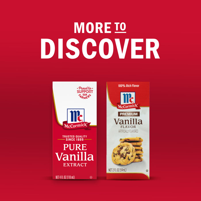 McCormick® All Natural Pure Vanilla Extract, 4 fl oz