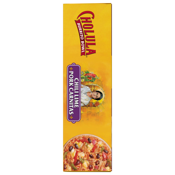 Cholula® Chili Lime Carnitas Frozen Burrito Bowl, 8.5 oz