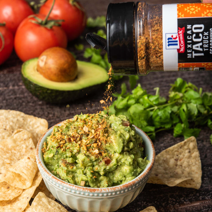 McCormick® A Hint of Sea Salt Mexican Taco Truck Seasoning, 4.27 oz