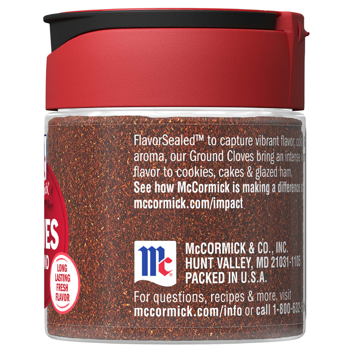 McCormick® Ground Cloves, 0.9 oz