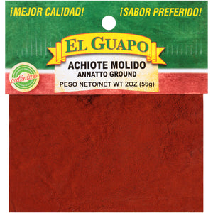El Guapo® Ground Annatto (Achiote Molido), 2 oz