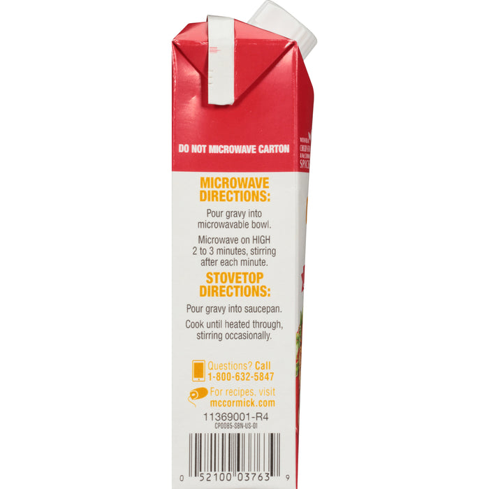 McCormick® Simply Better Chicken Gravy, 12 oz