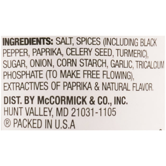 Lawry's® Black Pepper Seasoned Salt, 5 oz