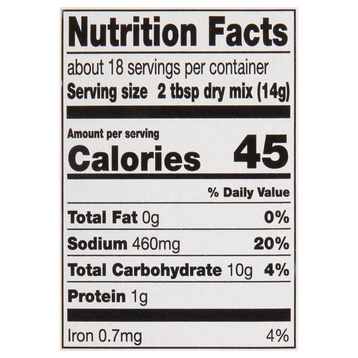 Zatarain's® New Orleans Style Hot & Spicy Chicken Fry Mix, 9 oz