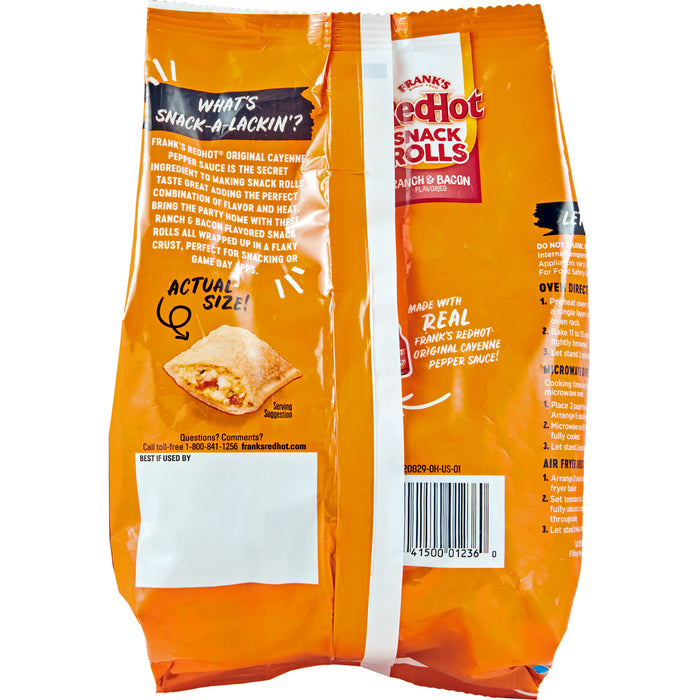 Frank's RedHot® Ranch & Bacon Flavored Snack Rolls, 18 oz