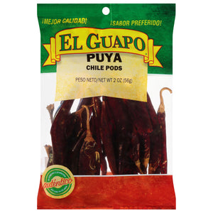 El Guapo® Whole Puya Chili Pods (Chile Puya Entero), 2 oz