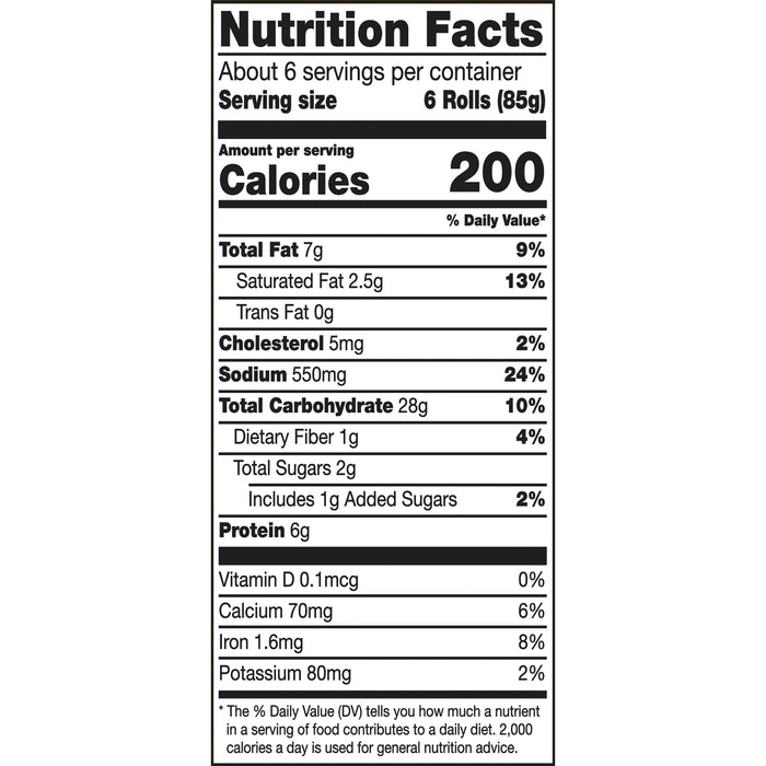 Frank's RedHot® Buffalo Style Chicken Flavored Snack Rolls, 18 oz