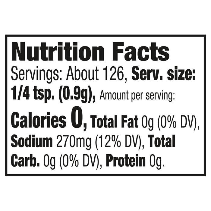 McCormick® Celery Salt, 4 oz