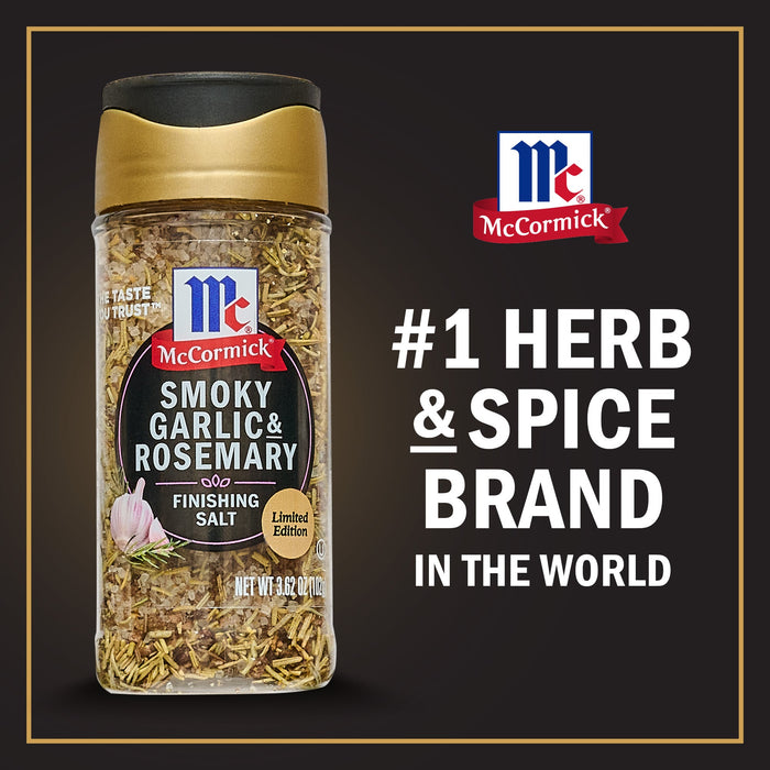 McCormick® Smoky Garlic & Rosemary Finishing Salt, 3.62 oz