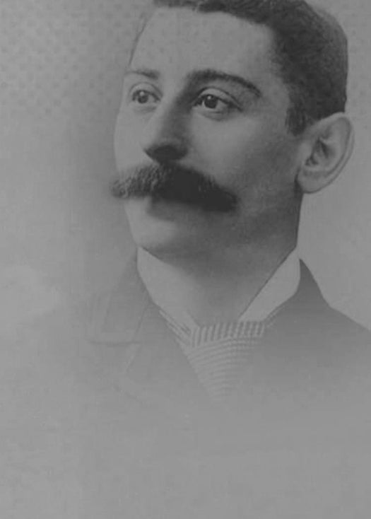 image of Jacob Frank on a textured background