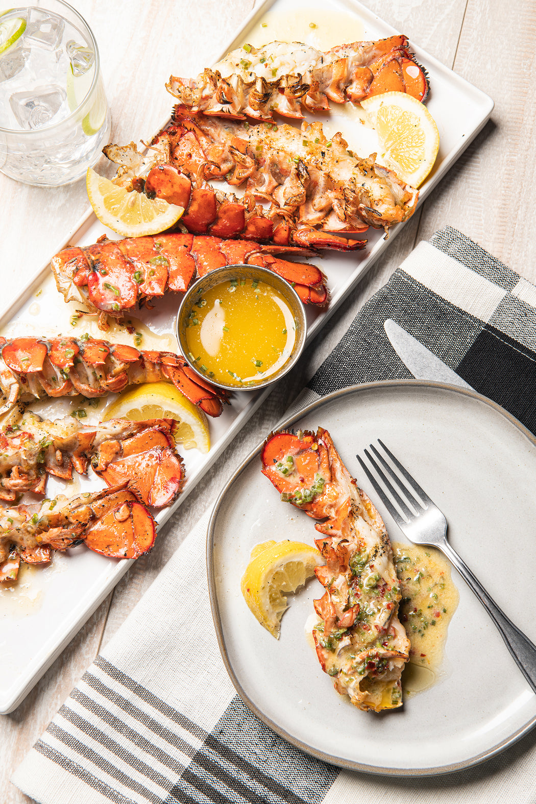 grilled lobster