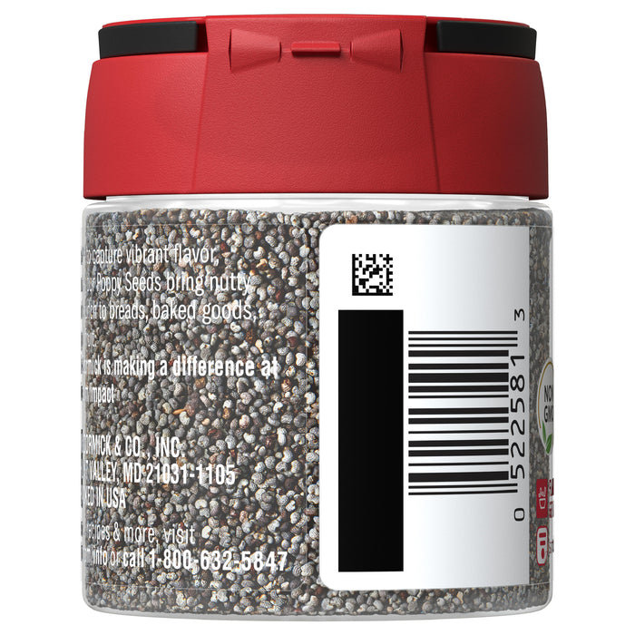 McCormick® Poppy Seed, 1.25 oz