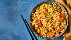bowl of noodles