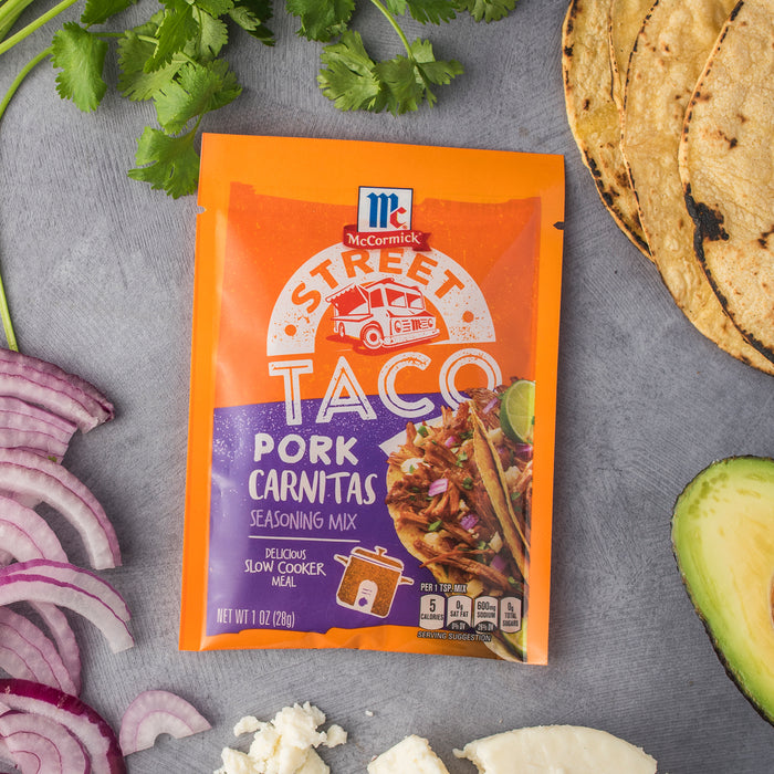 McCormick® Street Taco Pork Carnitas Seasoning Mix, 1 oz