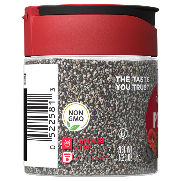 McCormick® Poppy Seed, 1.25 oz