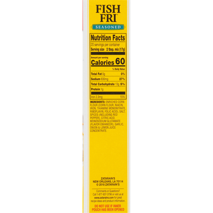 Zatarain's® Seasoned Fish Fri, 12 oz