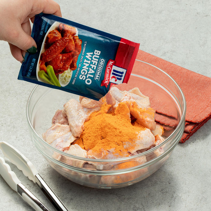 McCormick® Original Buffalo Wings Seasoning Mix, 1.6 oz (6-Pack)