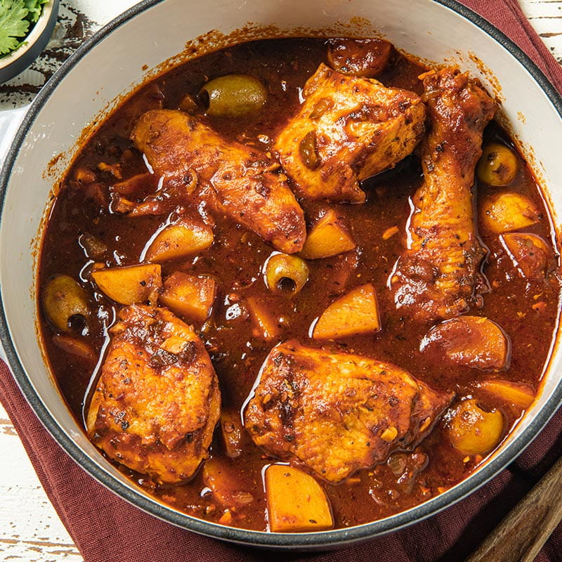 Chicken guisado sales