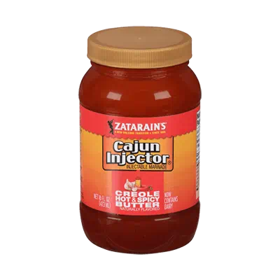 Zatarains Cajun Injectors Creole Hot & Spicy Butter Recipe Injectable Marinade Refill, 16 oz