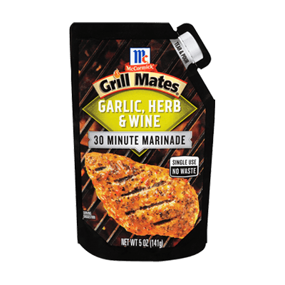 McCormick Grill Mates Garlic, Herb & Wine 30 Minute Marinade, 5 oz