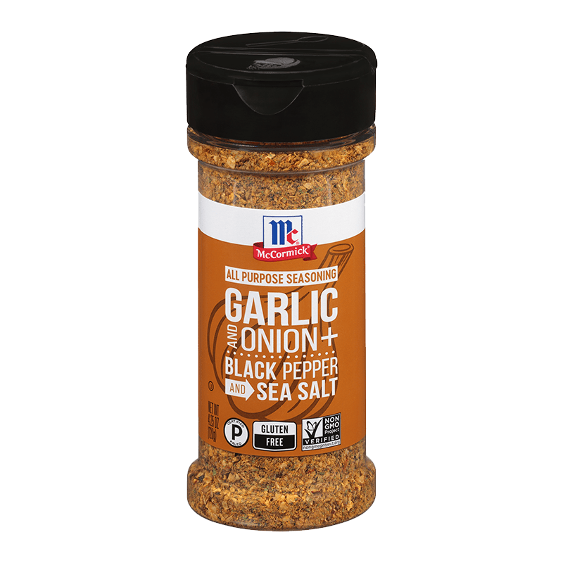 McCormick® Garlic and Onion, Black Pepper and Sea Salt All Purpose Seasoning