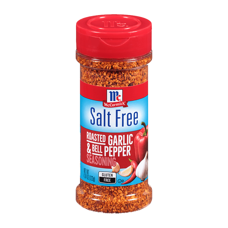 McCormick® Salt Free Roasted Garlic and Bell Pepper Seasoning, 4.34 oz