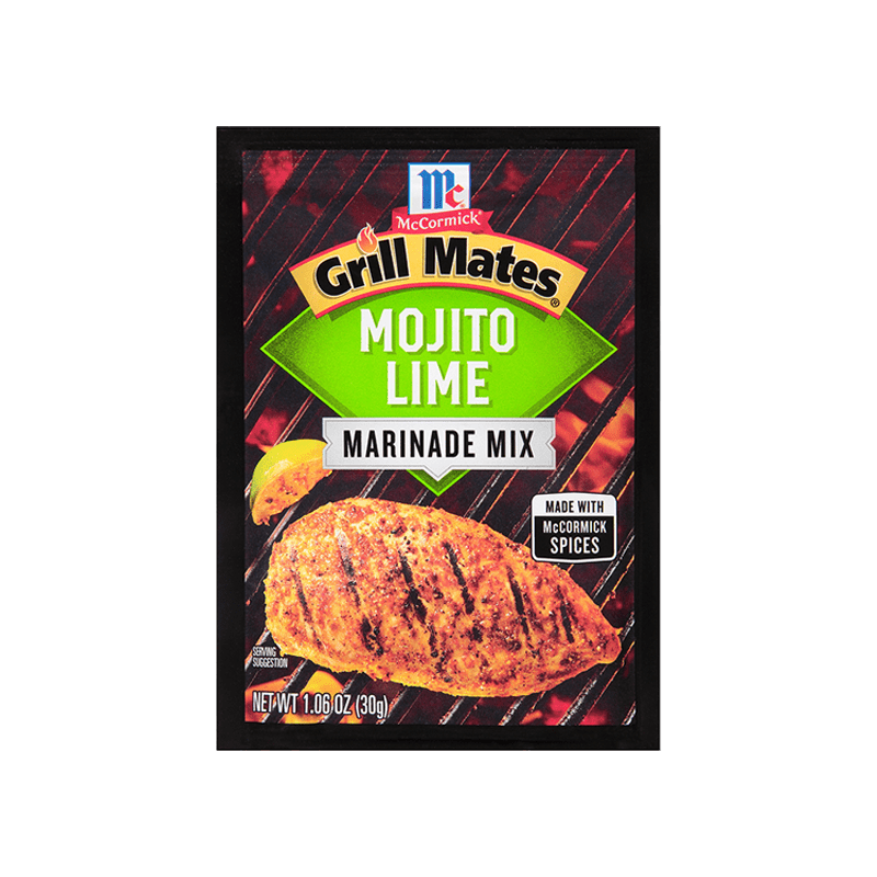 McCormick® Grill Mates® Mojito Lime Marinade Mix, 1.06 oz