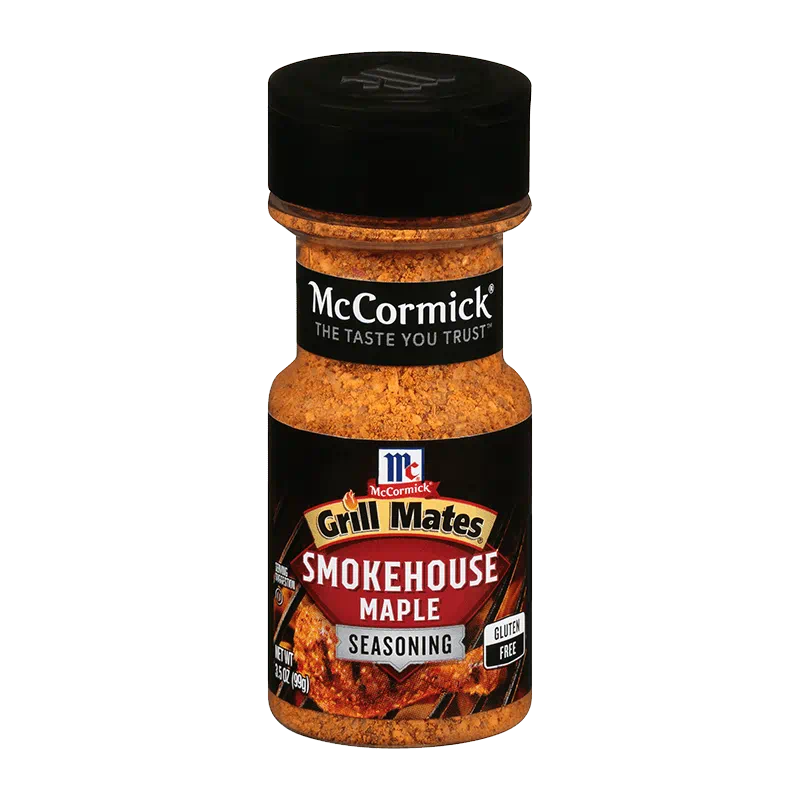 McCormick Grill Mates Smokehouse Maple Seasoning Sweet & Smoky 3.5oz Set Of  2