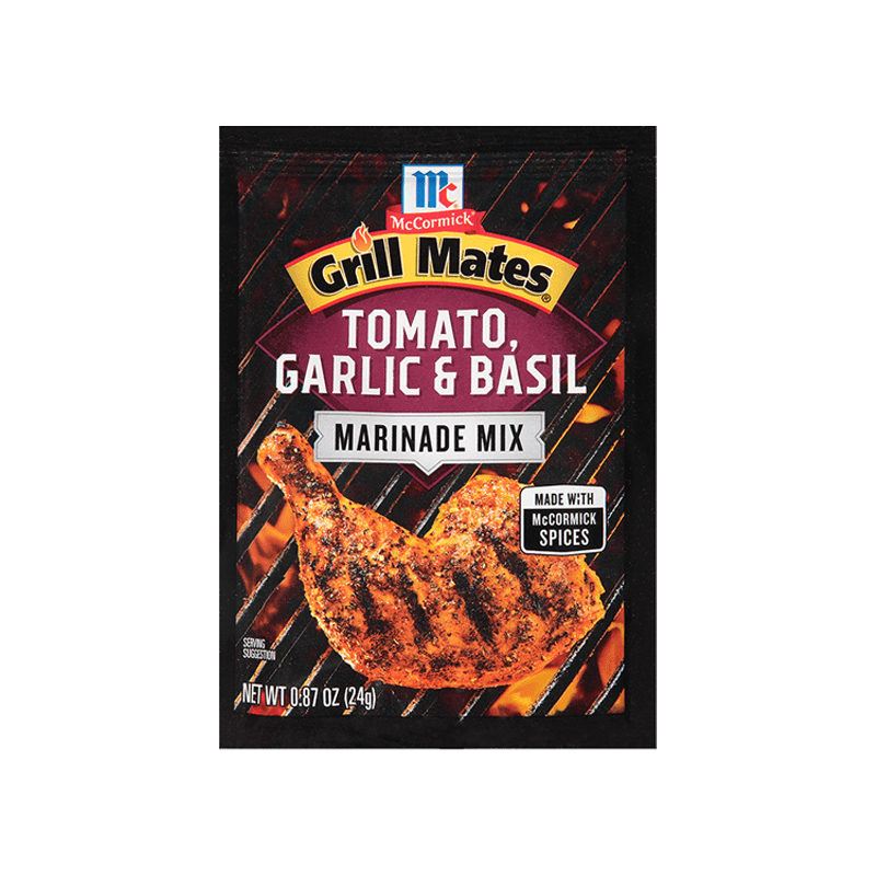 Grill Mates® Tomato, & Basil Marinade | Grill