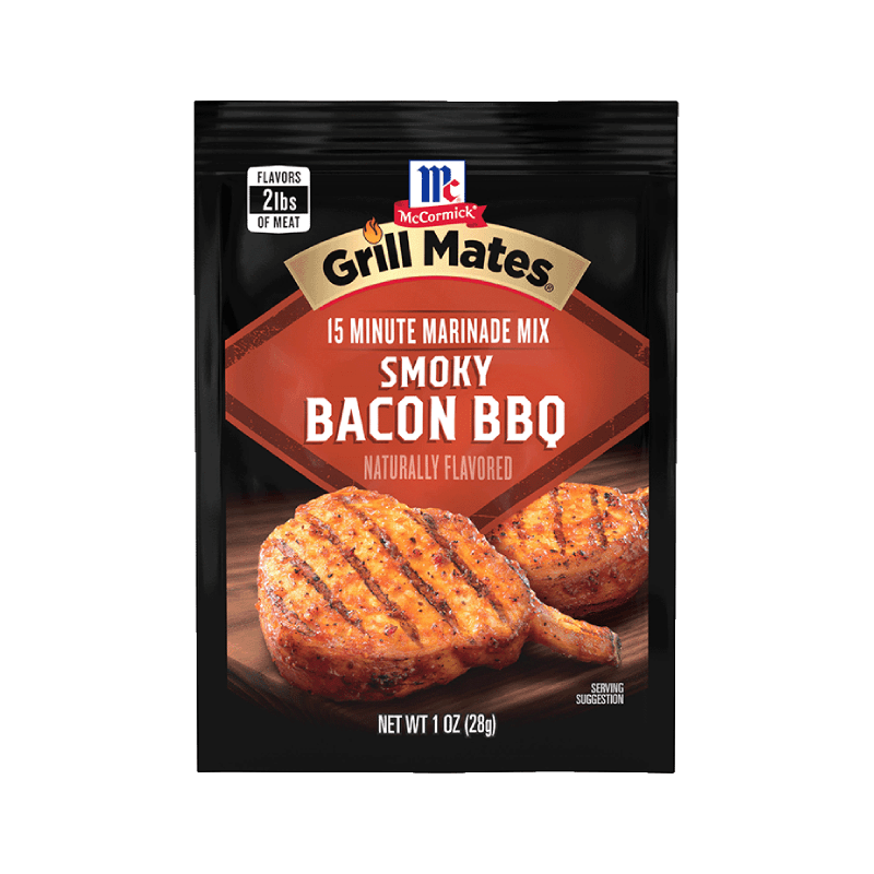 McCormick Grill Mates Smoky Bacon BBQ Marinade Mix Grill Mates