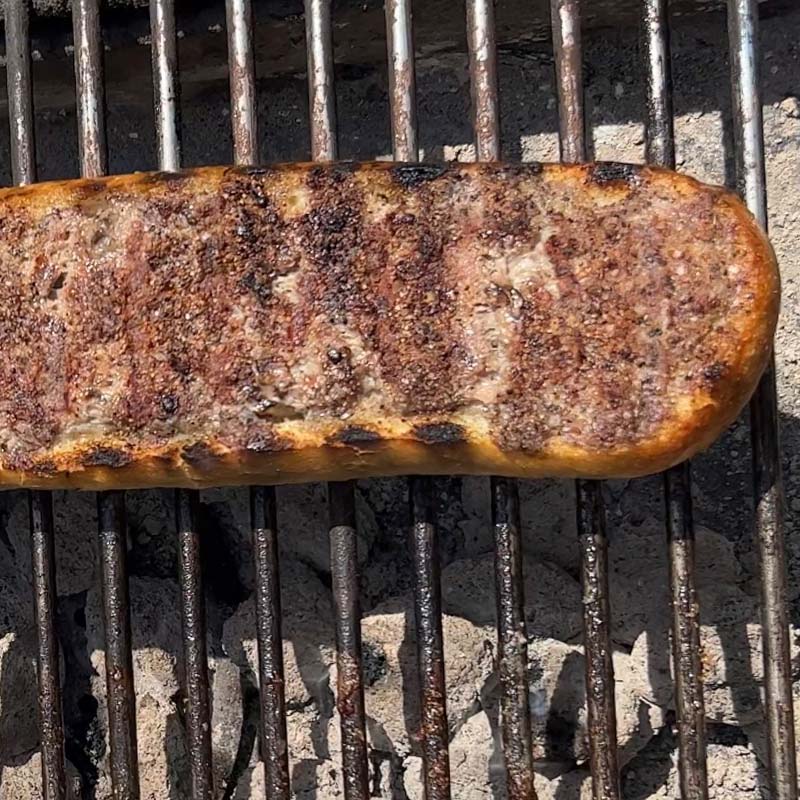 Italian Grilled Sausage Bread by Jack Mancuso @chefcuso