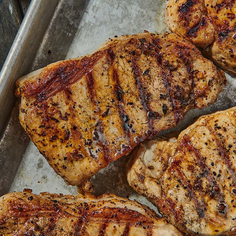 Marinated Grilled Pork Chops