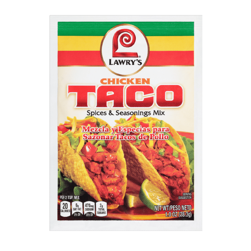 CHICKEN TACO SPICES & SEASONINGS