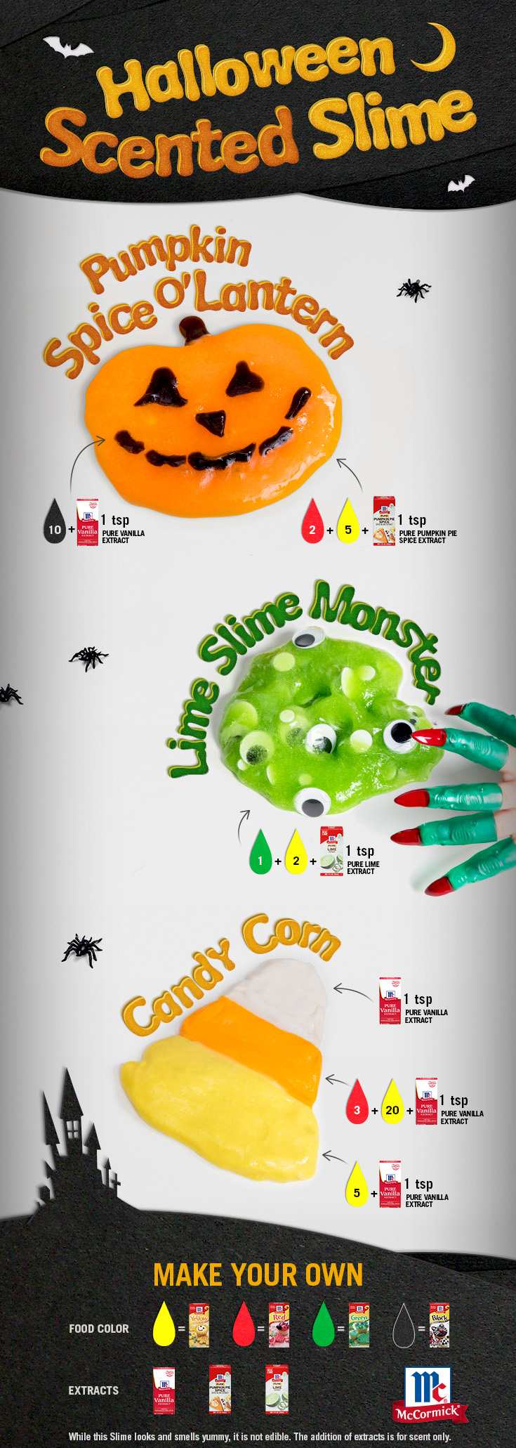 Holloween Scented Slime Image