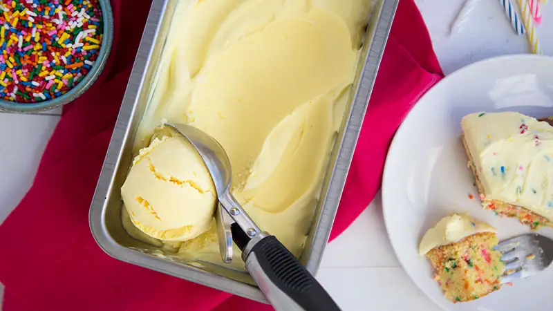 Cake Batter Ice Cream