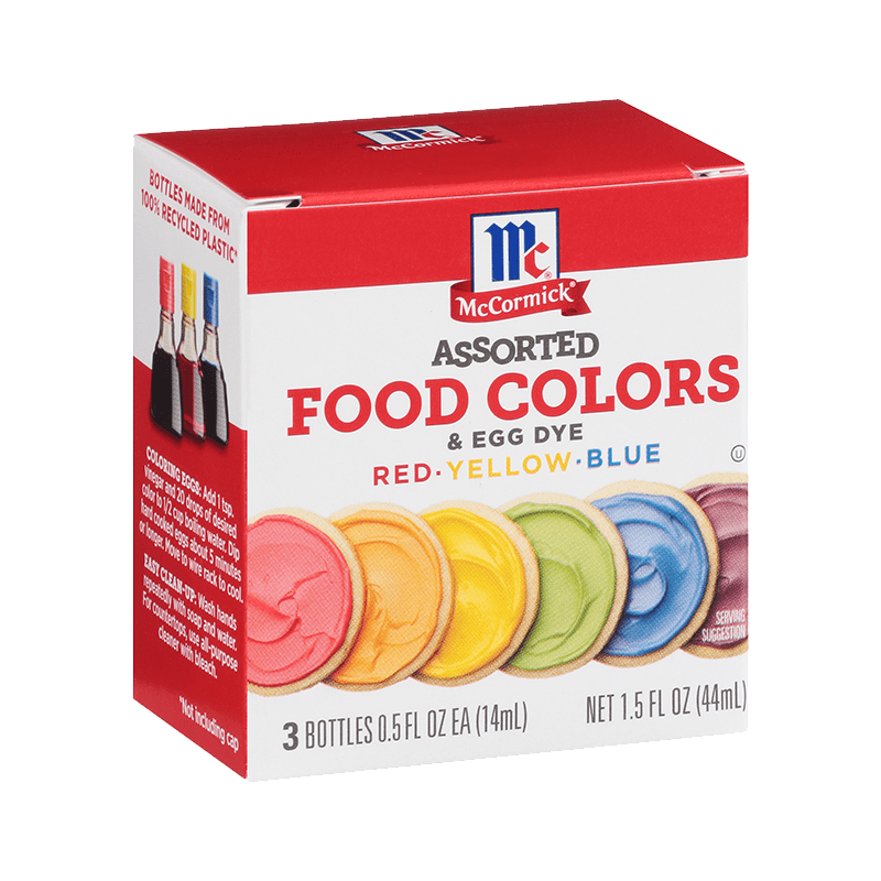 McCormick Assorted Food Coloring 3 pack Color