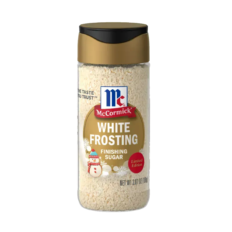 McCormick White Frosting Finishing Sugar