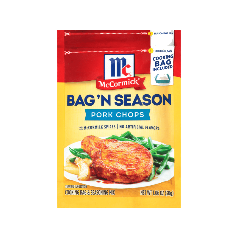 McCormick Bag 'N Season Pork Chops Seasoning